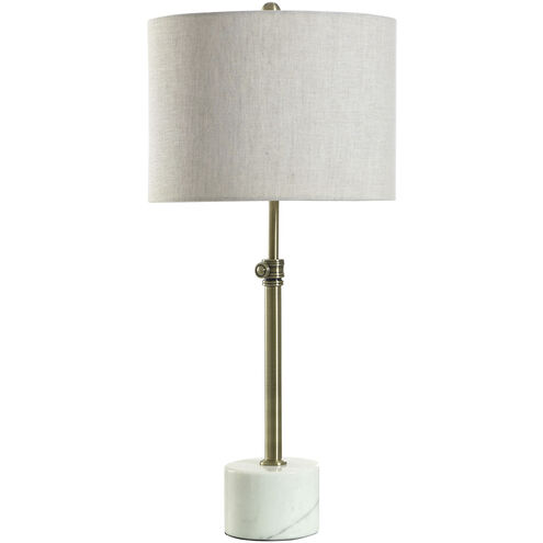 Cameron 31.75 inch 150.00 watt Gold and Marble Table Lamp Portable Light