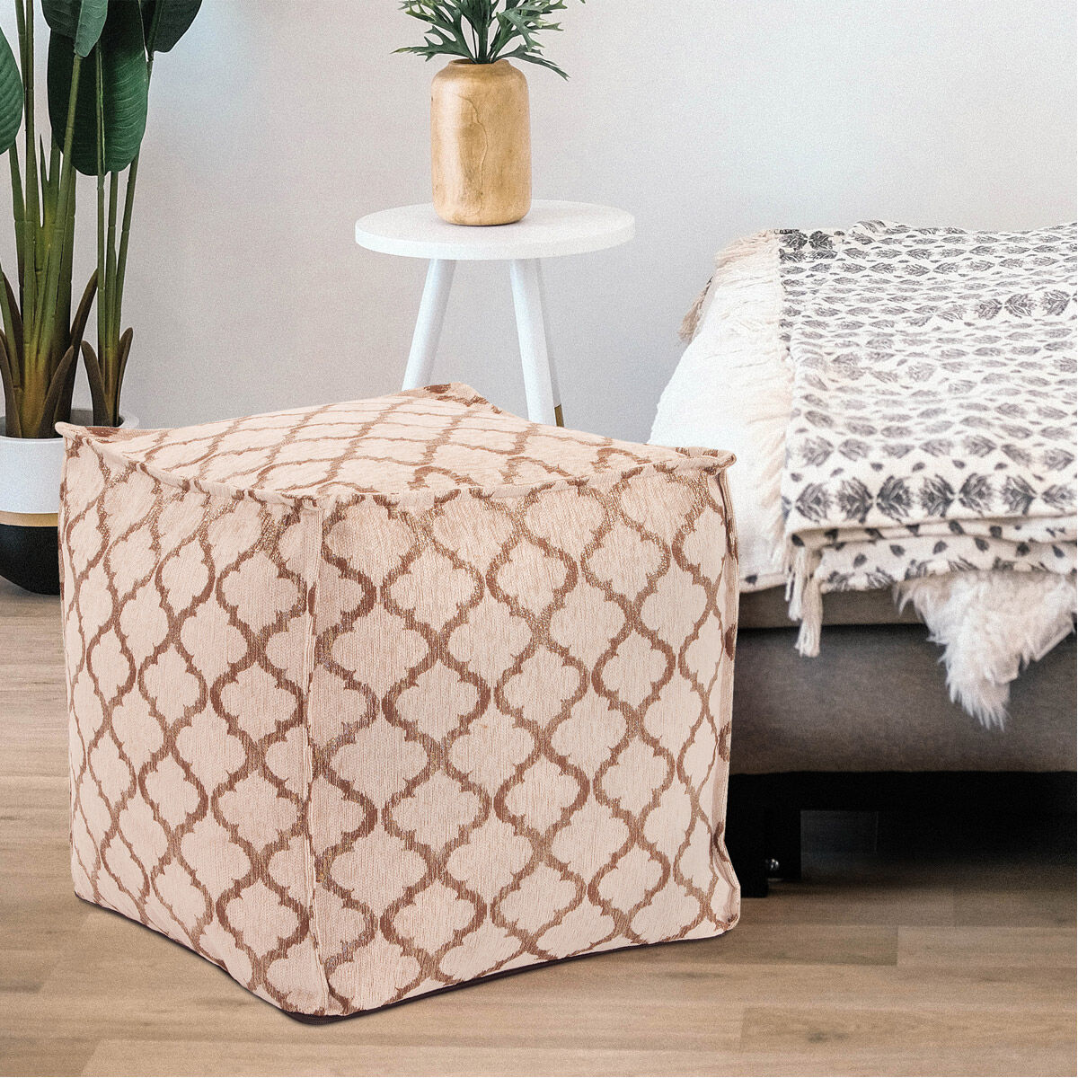 18 inch hot sale square ottoman