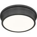 Bentley LED 16 inch Matte Black Flush Mount Ceiling Light