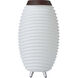 Synergy 22 X 12.5 inch White Portable Speaker Lamp, Kooduu