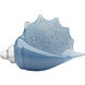 Triton Steel Blue Blown Glass Shell