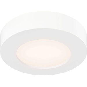 Prime 1 Light 5 inch White Flushmount Ceiling Light