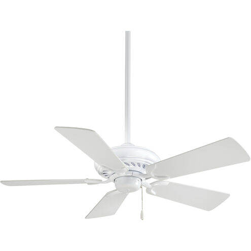 Supra 44 inch White Ceiling Fan