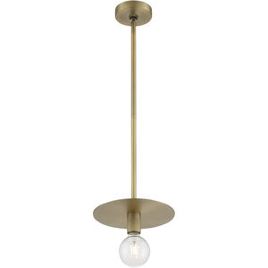 Bizet 1 Light 10 inch Vintage Brass Pendant Ceiling Light