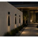 Inez 1 Light 36 inch Black Outdoor Wall Sconce