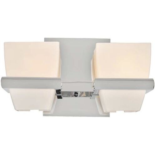 Malibu LED 10 inch Chrome Bath Light Wall Light