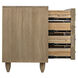 Diamond Washed Walnut Chest