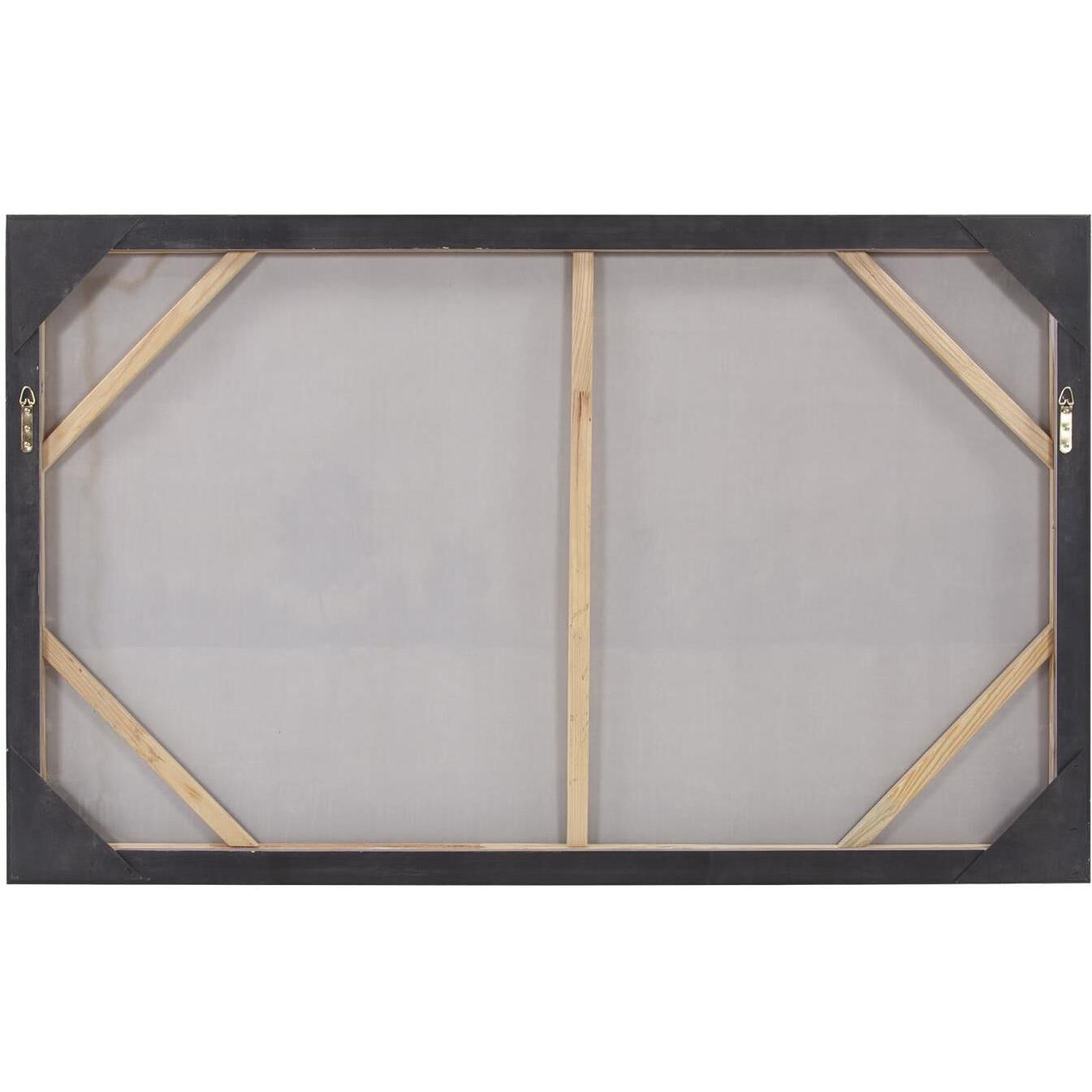 English Gray Morning 61.75 X 37.75 inch Hand Painted Canvas