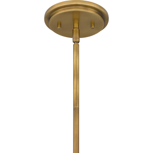Piccolo LED 3 inch Weathered Brass Mini Pendant Ceiling Light