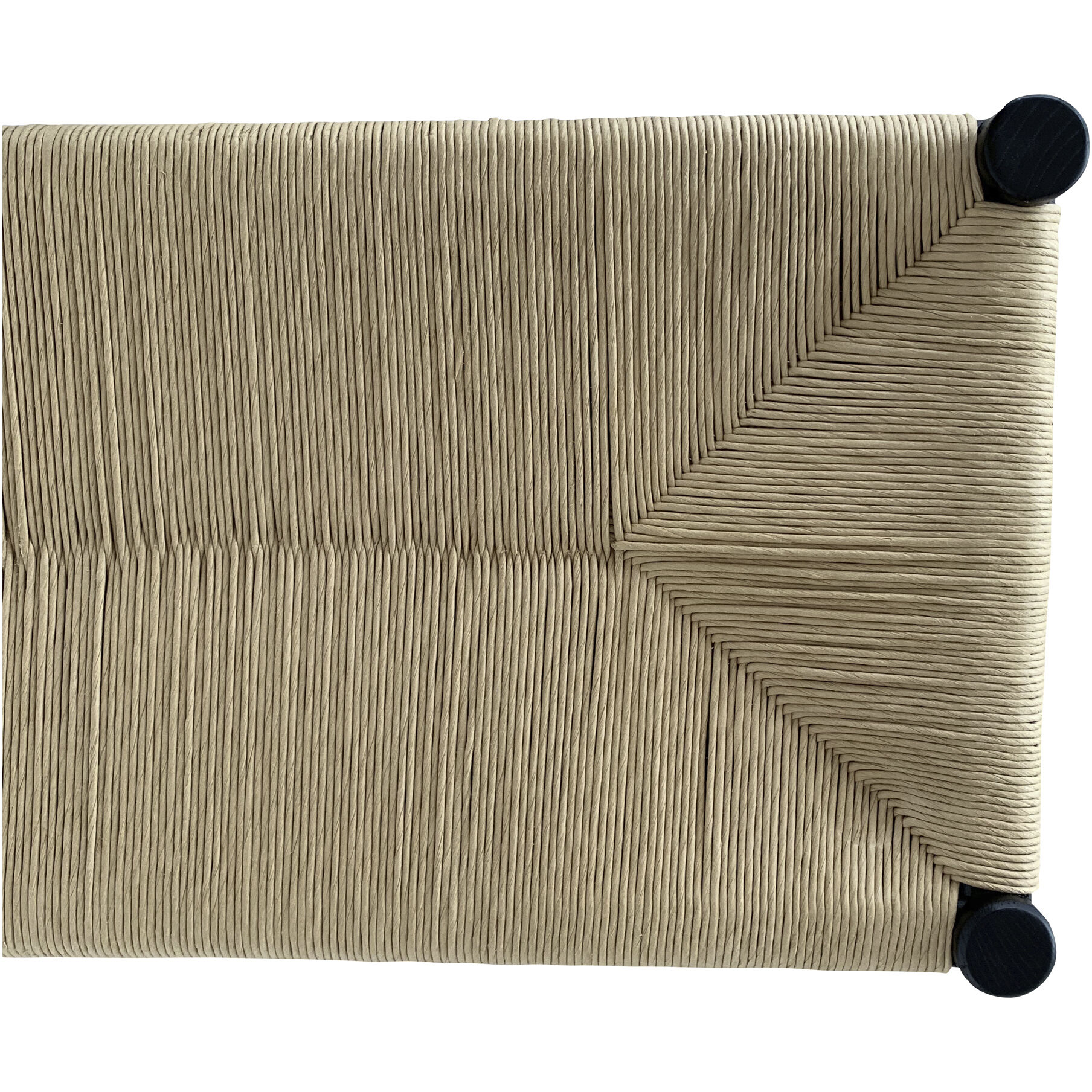 Hawthorn Black Bench, Large