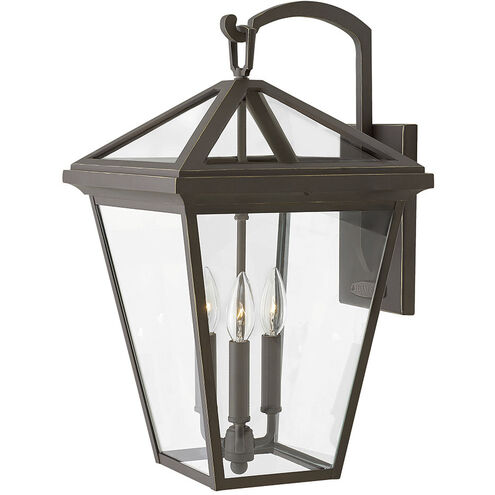 Estate Series Alford Place Outdoor Wall Mount Lantern in Oil Rubbed Bronze, Non-LED, Large