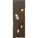Trove LED 6.5 inch Bronze Sconce Wall Light