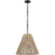 Thomas O'Brien Goodman 1 Light 18 inch Bronze Hanging Shade Ceiling Light, Medium