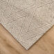 Natural Luxe 114 X 79 inch Light Grey Rug in 6 x 9