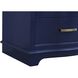 Knox 24 X 34 inch Blue Bathroom Vanity Cabinet