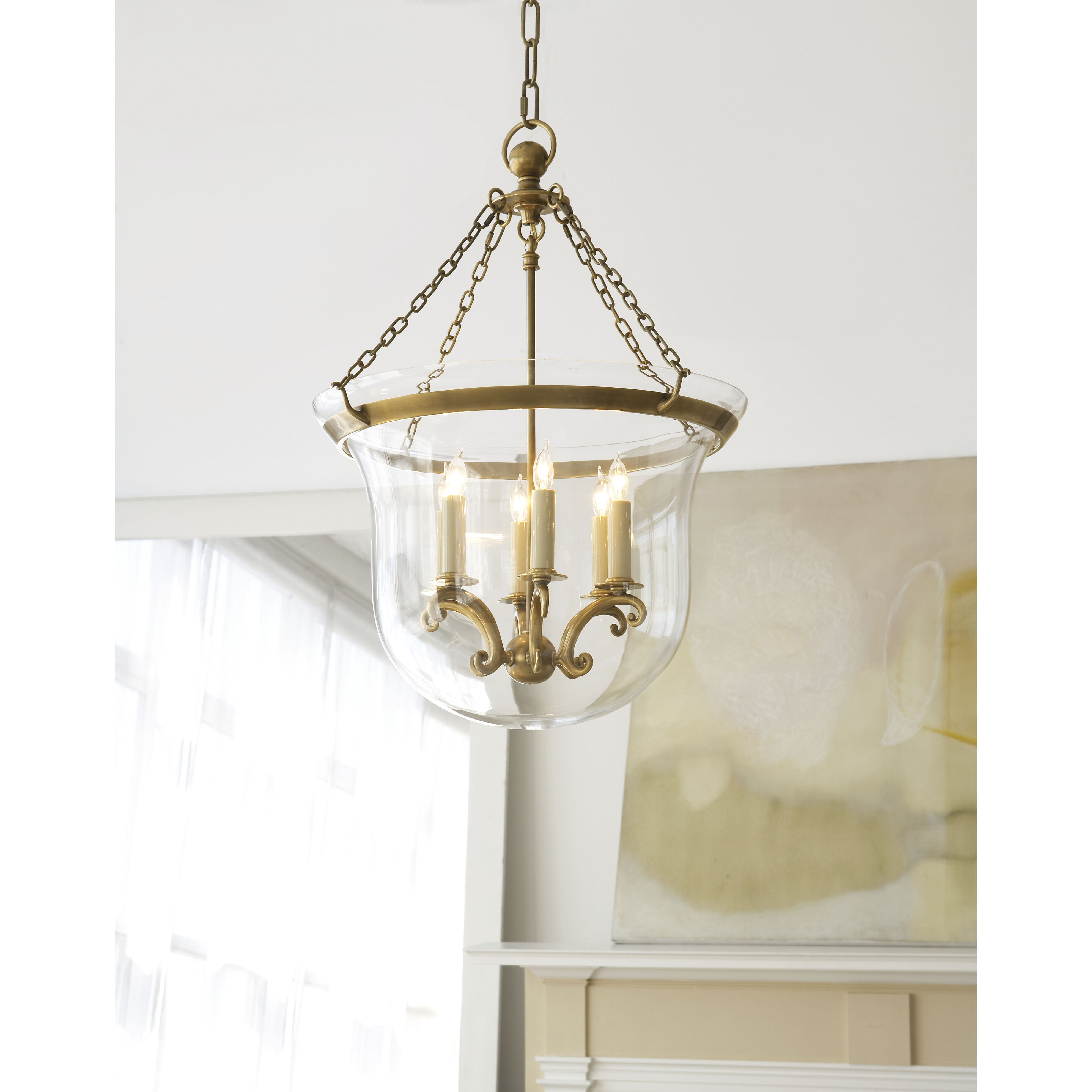 Bell lantern pendant outlet