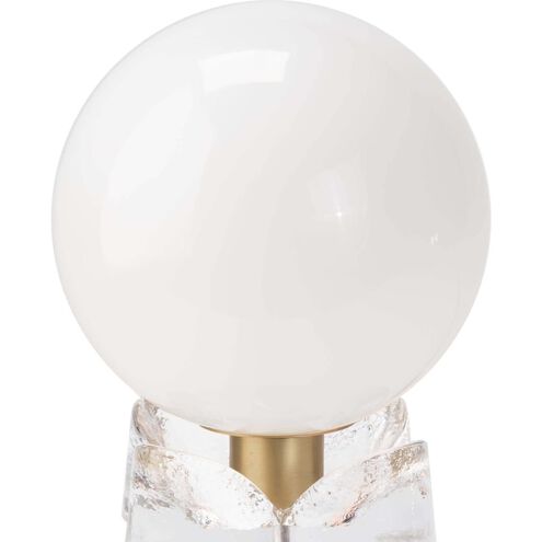 Bella 14.5 inch 40.00 watt Natural Brass Mini Lamp Portable Light