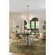 Echo 10 Light 37.5 inch Natural Brass Chandelier Ceiling Light