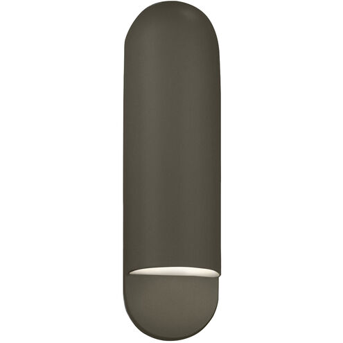 Ambiance 1 Light 20 inch Pewter Green Outdoor Wall Sconce in Incandescent
