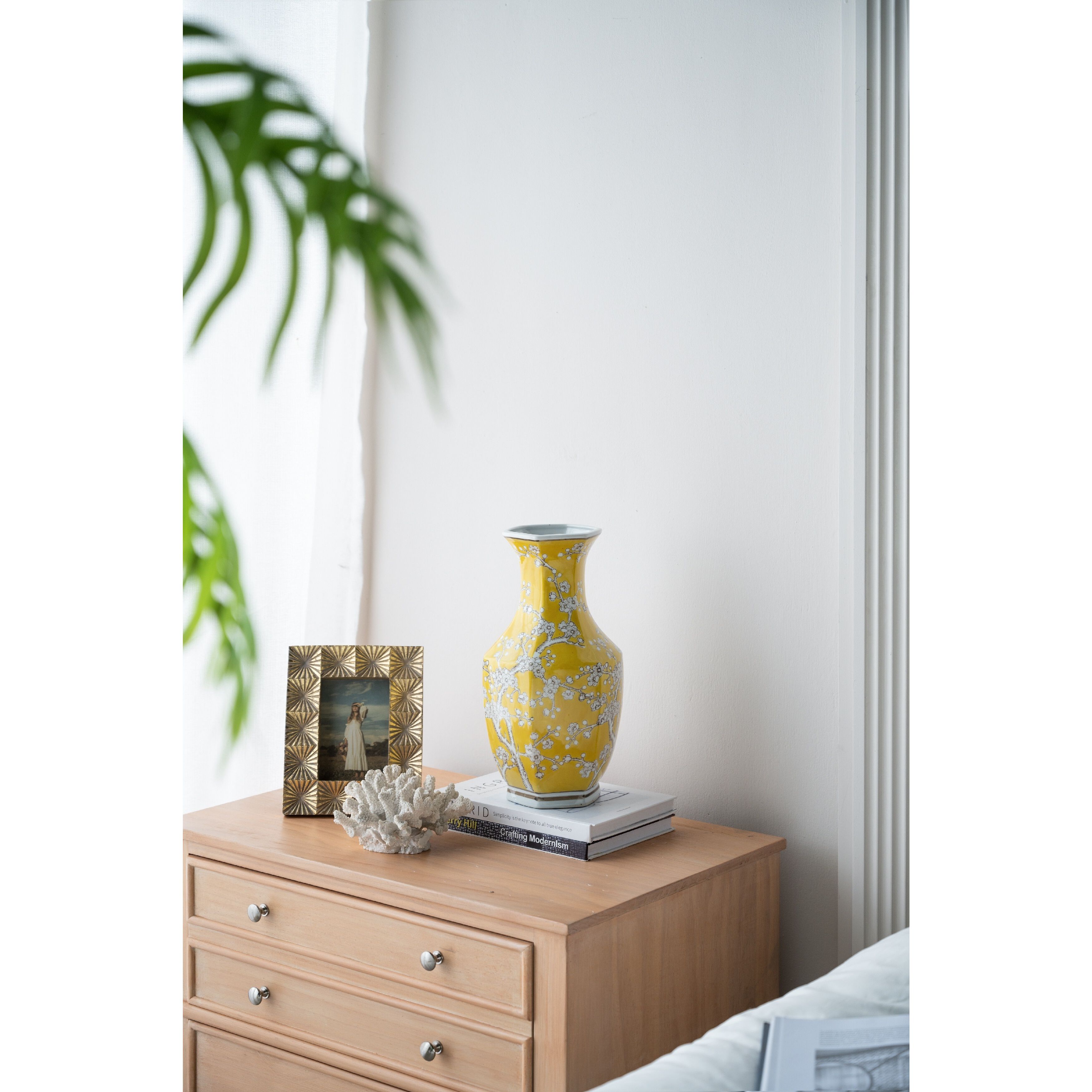 Plum 14.2 X 6.9 inch Vase