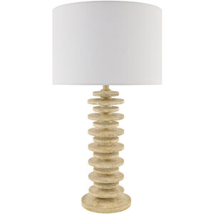 Ukwi 31 inch 100 watt Painted Accent Table Lamp Portable Light
