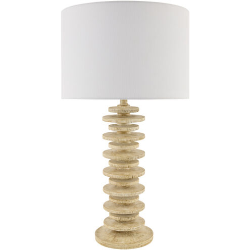 Ukwi 31 inch 100 watt Painted Accent Table Lamp Portable Light