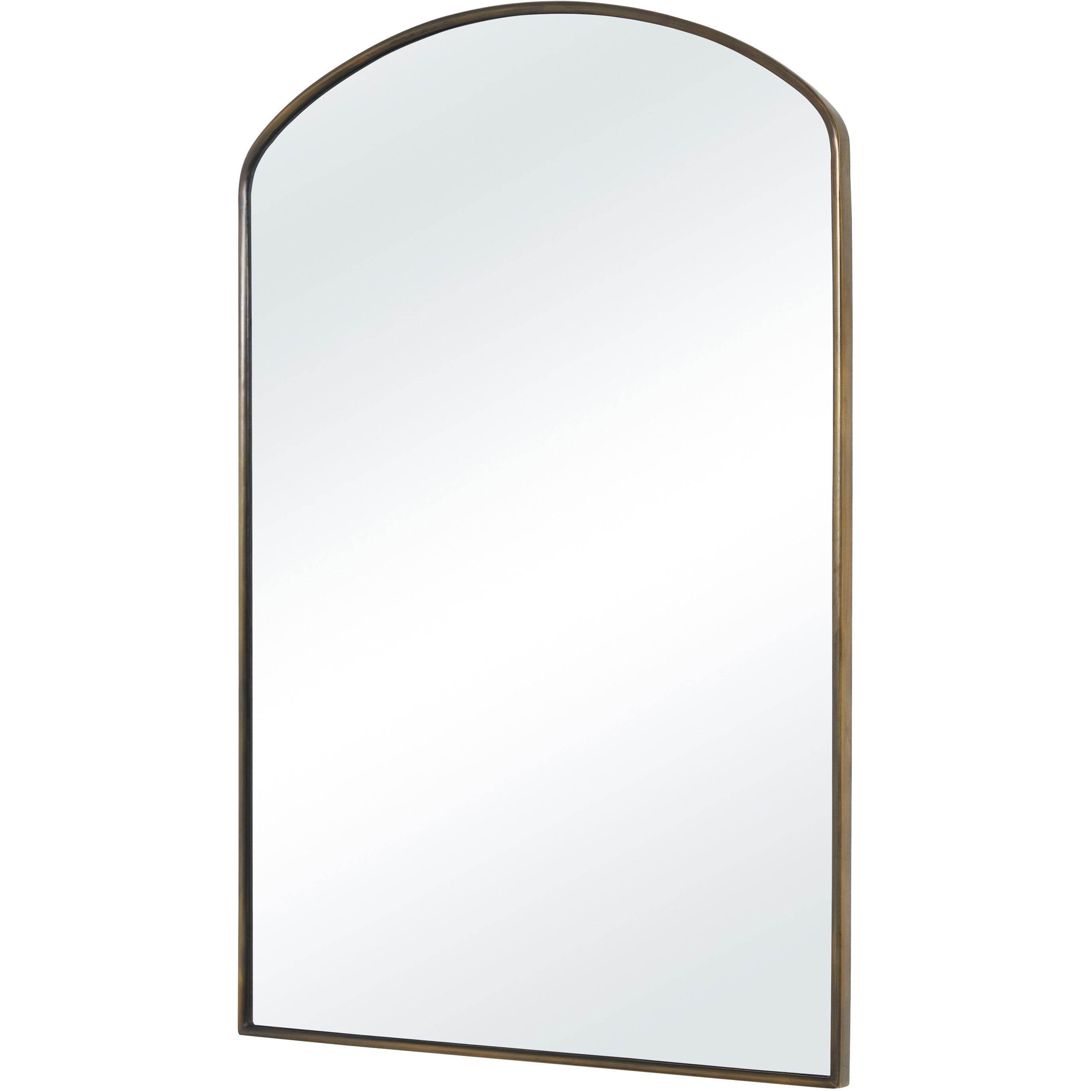 Clarisse 36 X 24 inch Aged Brass Mirror