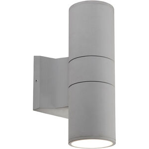 Lund LED 4 inch Grey Sconce Wall Light