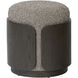 Hutton 18 inch Dark Brown Oak with Earth Ottoman