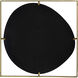 Anita 31.9 X 31.9 inch Black/Gold Wall Mirror