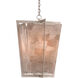 Berenson 4 Light 20.75 inch Silver Leaf/Smoky Quartz Lantern Pendant Ceiling Light