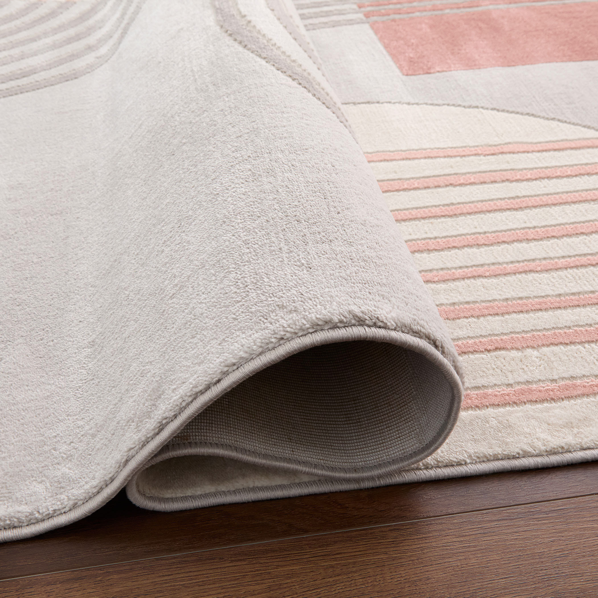 Betsi 158 X 118 inch Pink Rug in 10 x 13