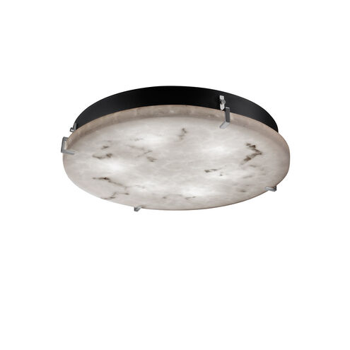 Lumenaria LED 16.5 inch Brushed Nickel Flush Mount Ceiling Light in 3000 Lm LED