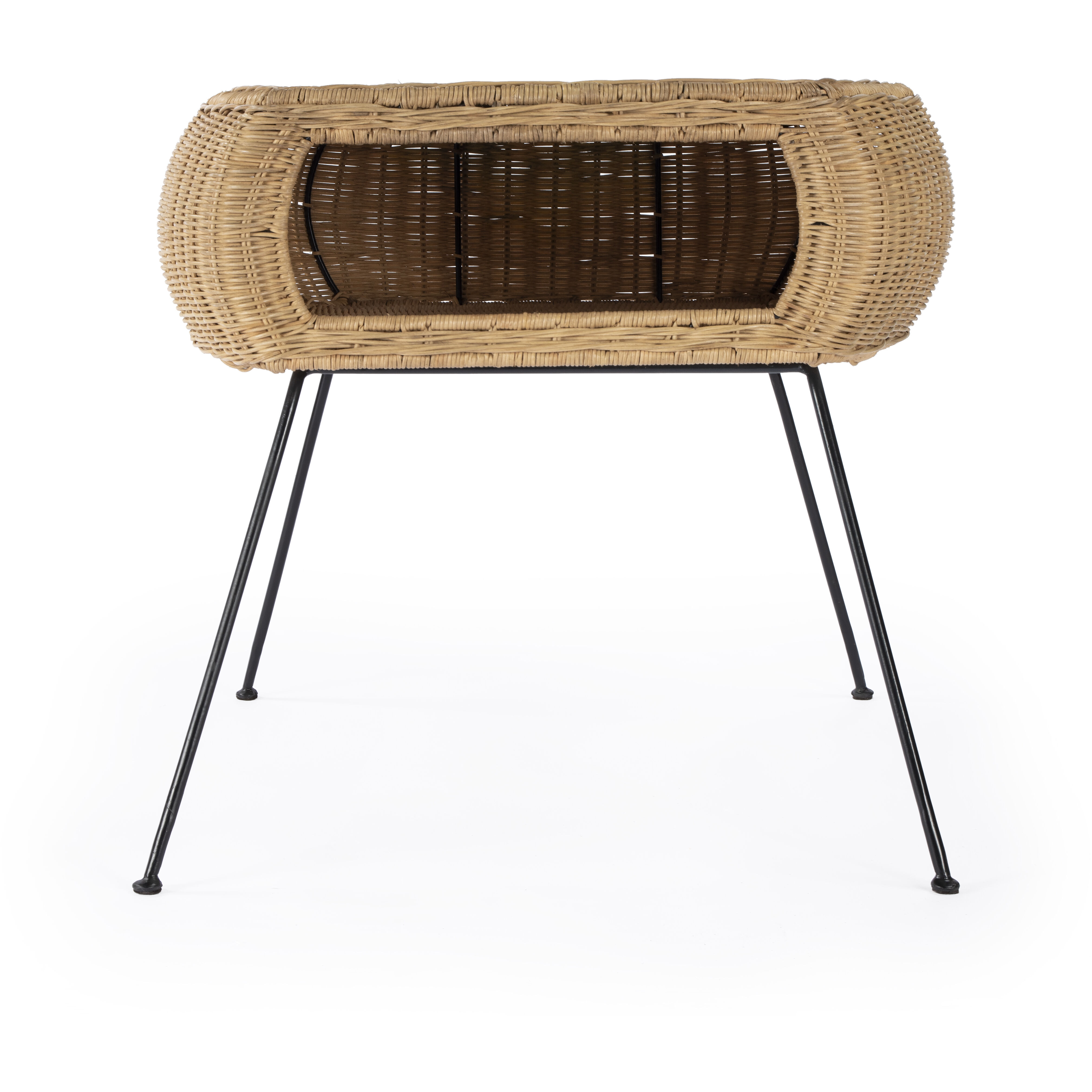 Coralitta Rattan End Table in Light Brown