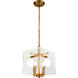 TD10 Series 4 Light 10 inch Gold Pendant Ceiling Light