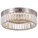 Stella LED 13.75 inch Satin Nickel Flush Mount Ceiling Light