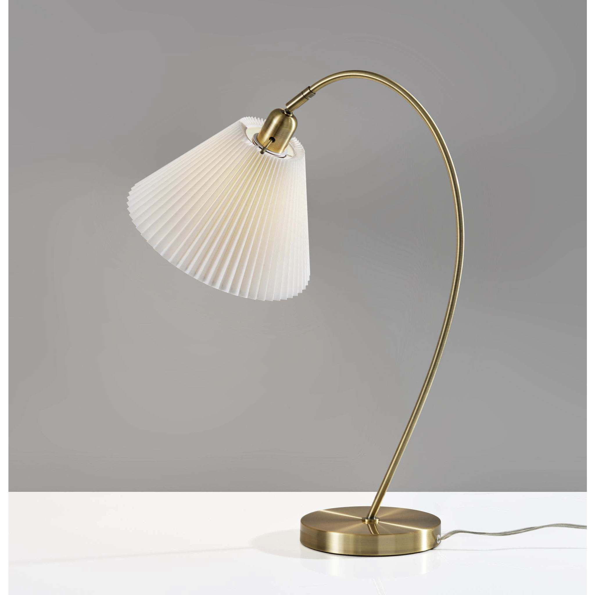 Delaney 25.88 inch 40.00 watt Antique Brass Table Lamp Portable Light