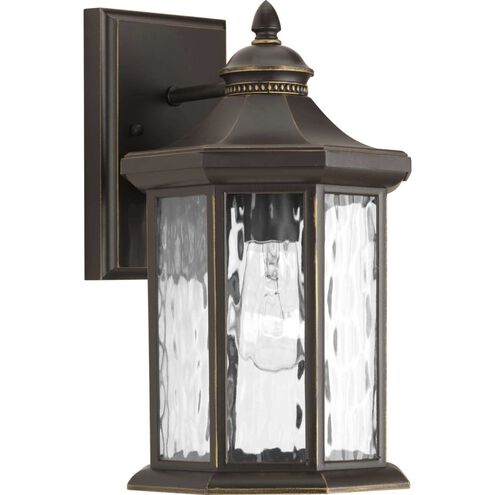 Edition 1 Light 13 inch Antique Bronze Outdoor Wall Lantern, Medium