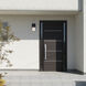 Ever Spring LED 14 inch Black Outdoor Wall Sconce