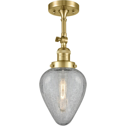 Franklin Restoration Geneseo 1 Light 7 inch Satin Gold Sconce Wall Light, Franklin Restoration