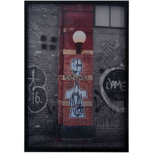 Bowery Grain de Bois Noir Wall Art, II