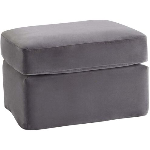 Sovente 19 inch Grey Ottoman