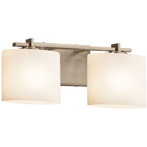 Fusion 16.5 inch Brushed Brass Bath Bar Wall Light