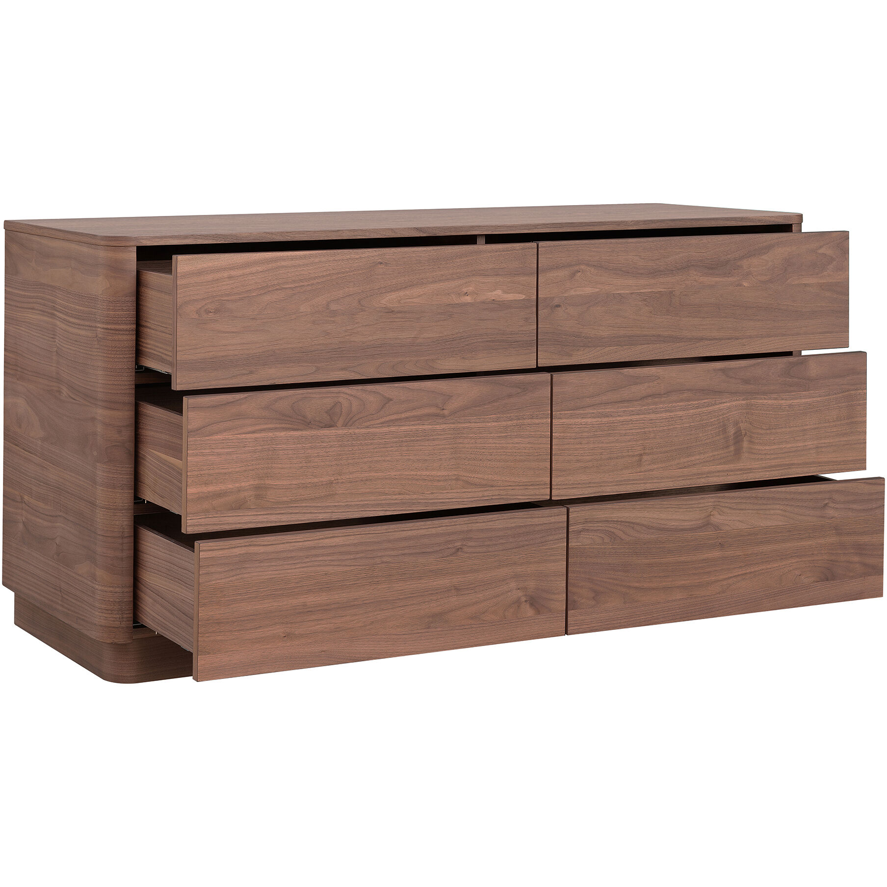 Round Off Brown Dresser