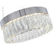Canada LED 16 inch Chrome LED Chandelier Ceiling Light