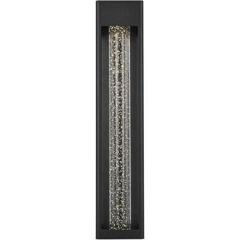 Amaris 1 Light 27 inch Black Outdoor Wall Sconce