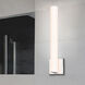 Tubo Slim LED 4.25 inch Polished Chrome ADA Sconce Wall Light in Flat