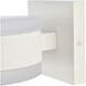 Raine Outdoor Wall Light in White