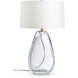 Gable 25 inch 150.00 watt Clear Table Lamp Portable Light