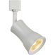 Signature 1 Light White Track Head Ceiling Light
